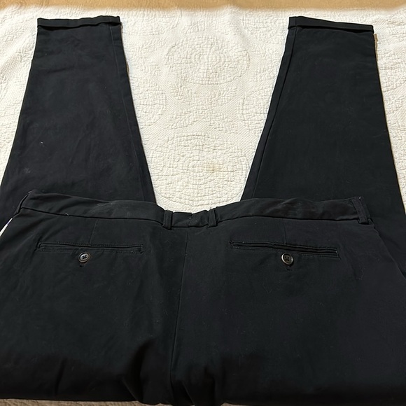 ZNT 18 Black Modern Cropped Hemmed. 40x34. NWT - Picture 6 of 7
